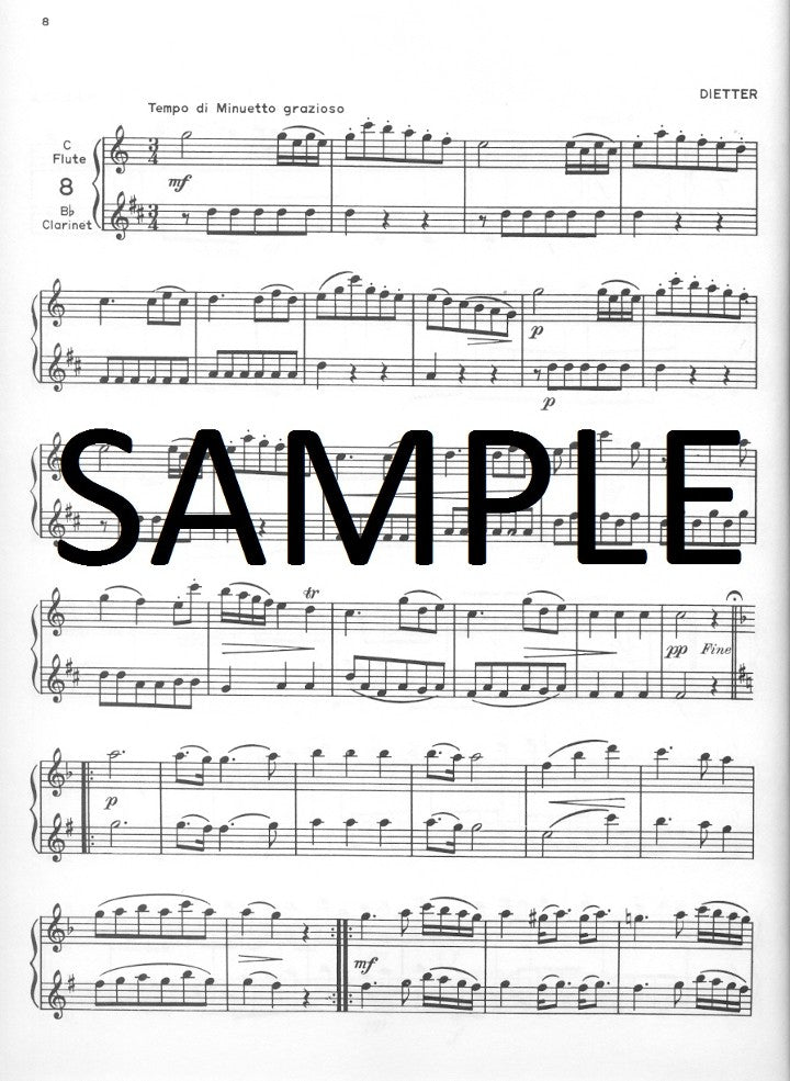 Various :: Seventy-Eight Duets for Flute and Clarinet - Volume I