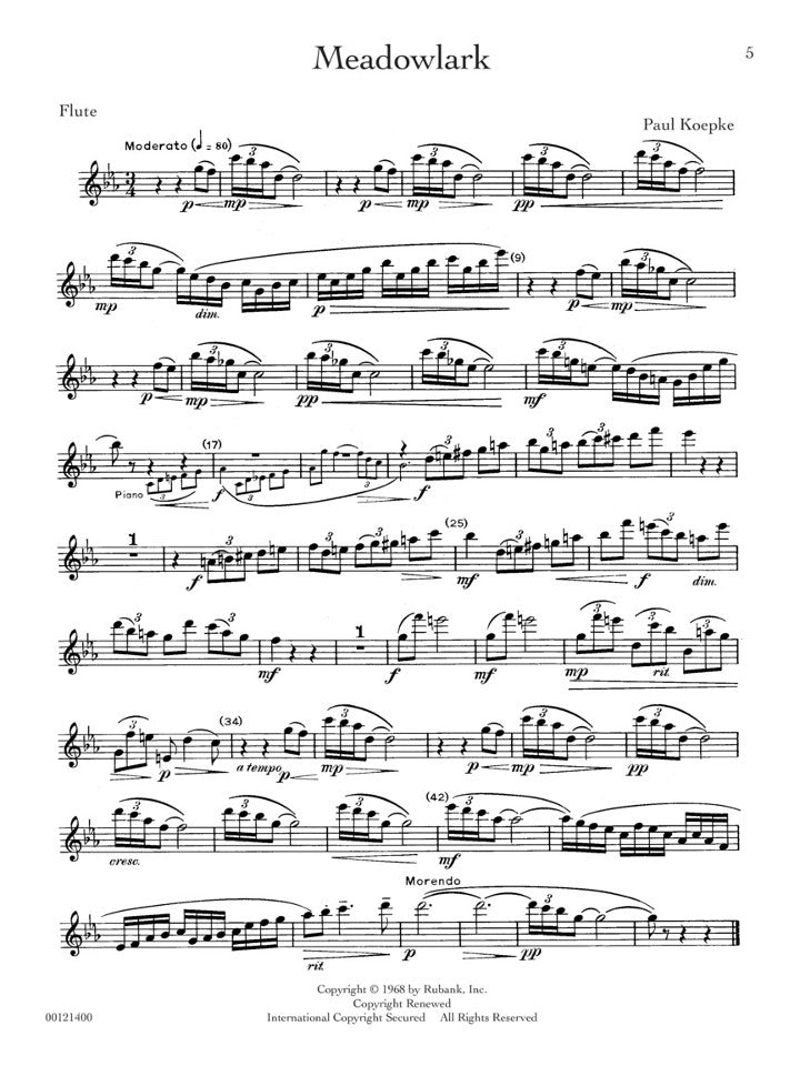 Various :: Rubank Treasures for Flute
