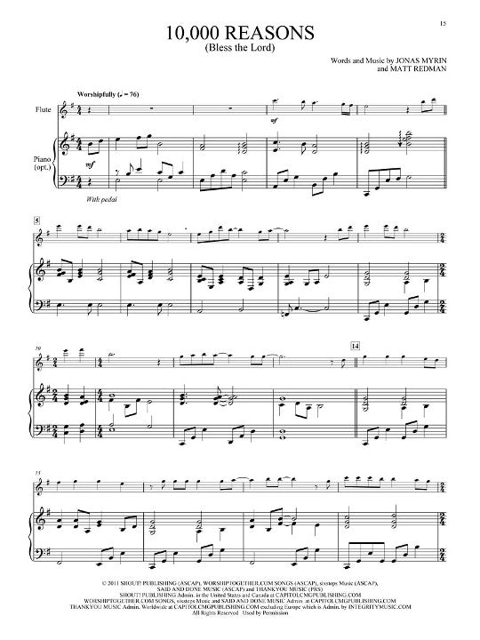 Various :: Sunday Solos for Flute: Preludes, Offertories & Postludes
