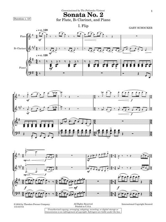 Schocker, G :: Sonata No. 2