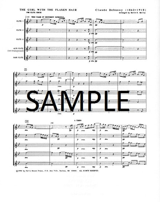 Debussy, C :: The Girl With the Flaxen Hair