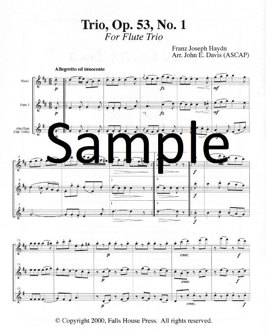 Haydn, FJ :: Trio, Op. 53, No. 1