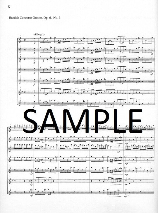 Handel, GF :: Concerto Grosso, Op. 6, No. 3