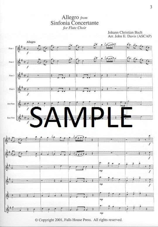 Bach, JC :: Allegro from Sinfonia Concertante