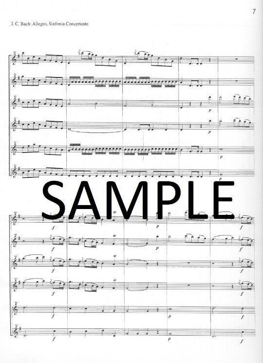 Bach, JC :: Allegro from Sinfonia Concertante