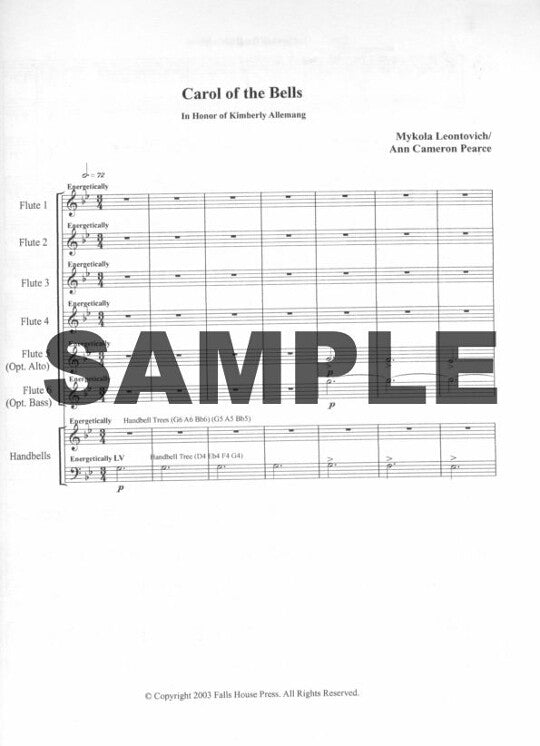 Leontovich, M :: Carol of the Bells