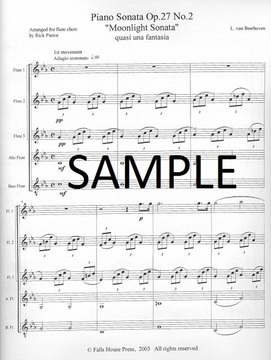 Beethoven, L :: Piano Sonata Op. 27 No. 2 'Moonlight Sonata'