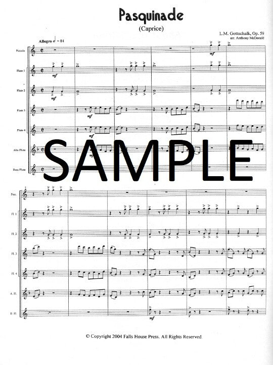 Gottschalk, LM :: Pasquinade (Caprice), Op. 59