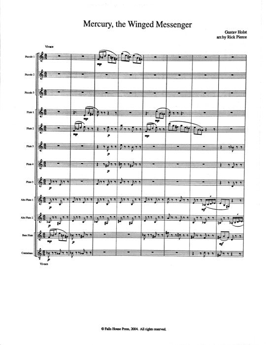 Holst, G :: Mercury, The Winged Messenger