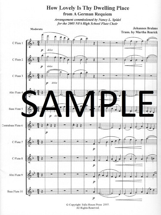Brahms, J :: How Lovely Is Thy Dwelling Place from A German Requiem