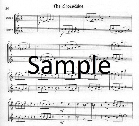 Sanders, D; Regan, P :: Animal Flute Duets
