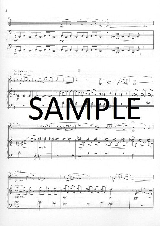 Schocker, G :: Small Sonata for a Large Flute