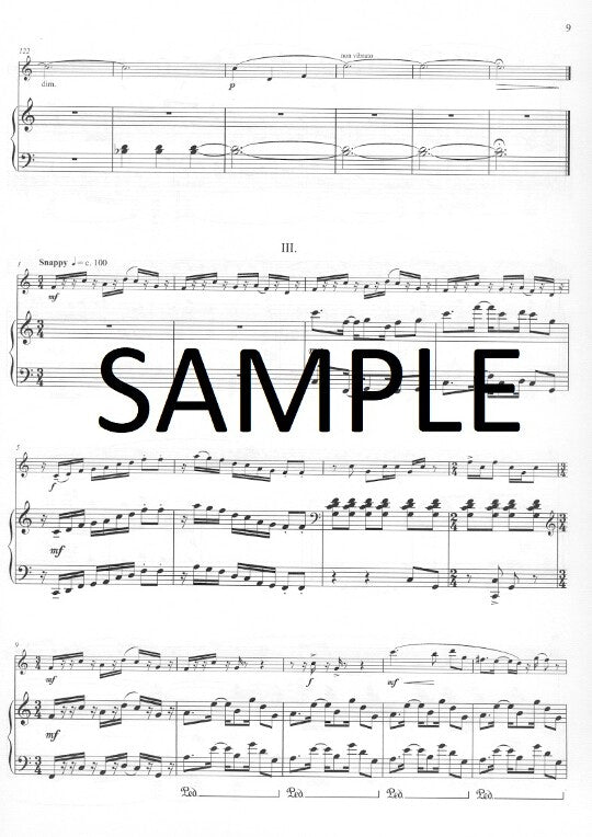Schocker, G :: Small Sonata for a Large Flute