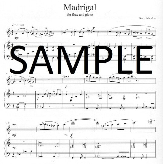 Schocker, G :: Madrigal