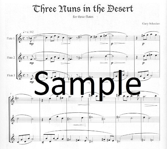 Schocker, G :: Three Nuns in the Desert