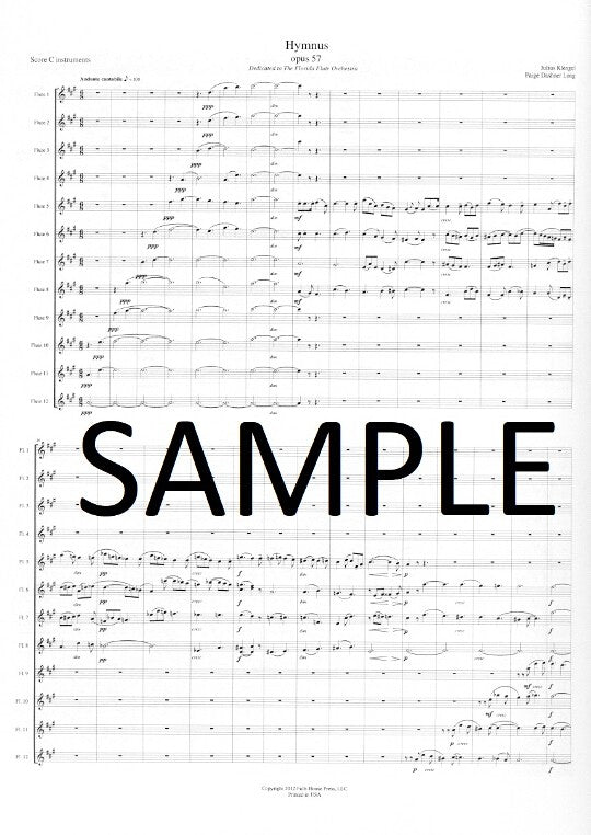 Klengel, J :: Hymnus, Opus 57