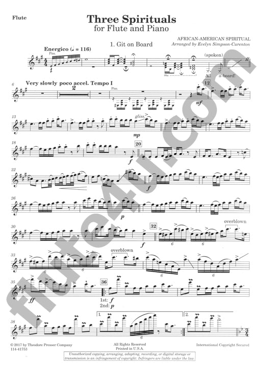 Traditional :: Three Spirituals