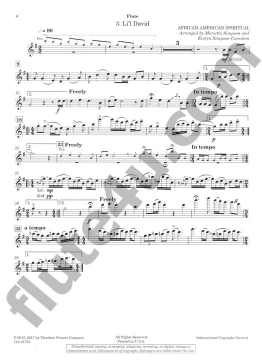 Traditional :: Three Spirituals