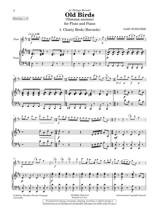 Schocker, G :: Old Birds [Oiseaux anciens]