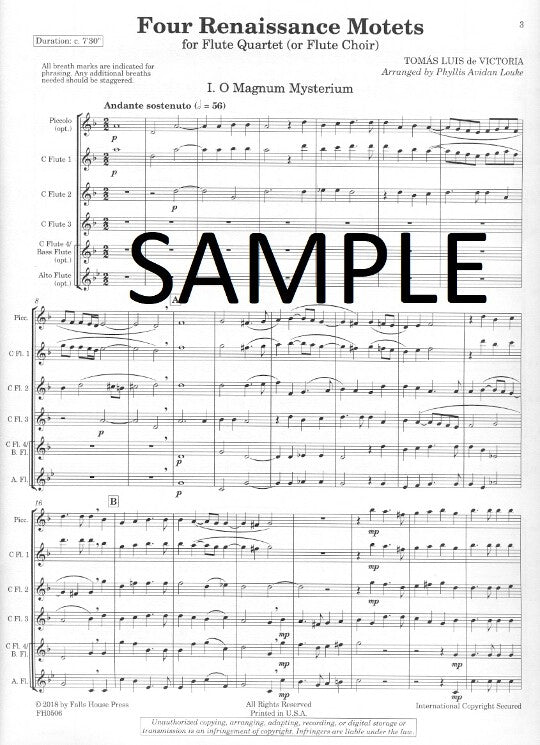 de Victoria, TL :: Four Renaissance Motets