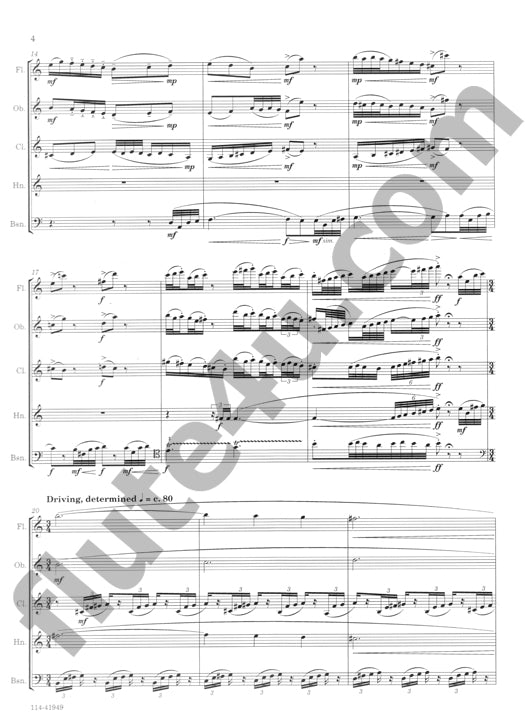 Harberg, A :: Suite for Wind Quintet