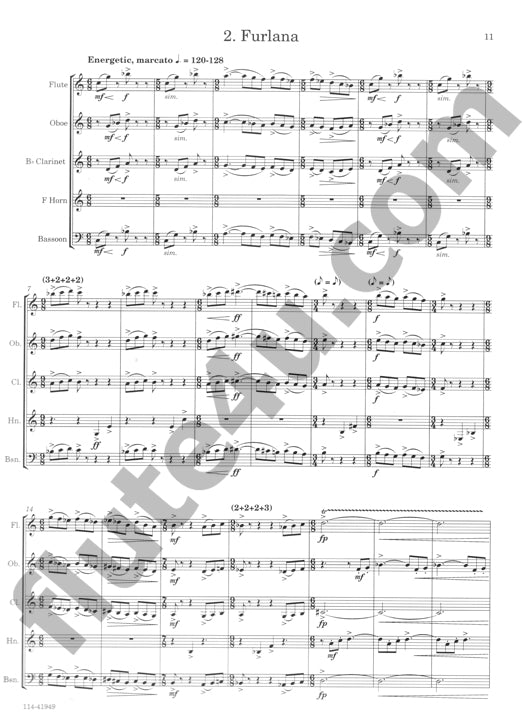 Harberg, A :: Suite for Wind Quintet