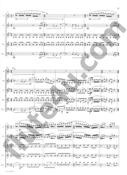 Harberg, A :: Suite for Wind Quintet
