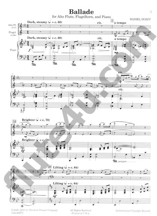 Dorff, D :: Ballade