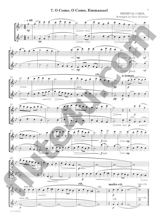 Traditional :: 12 Duets of Christmas