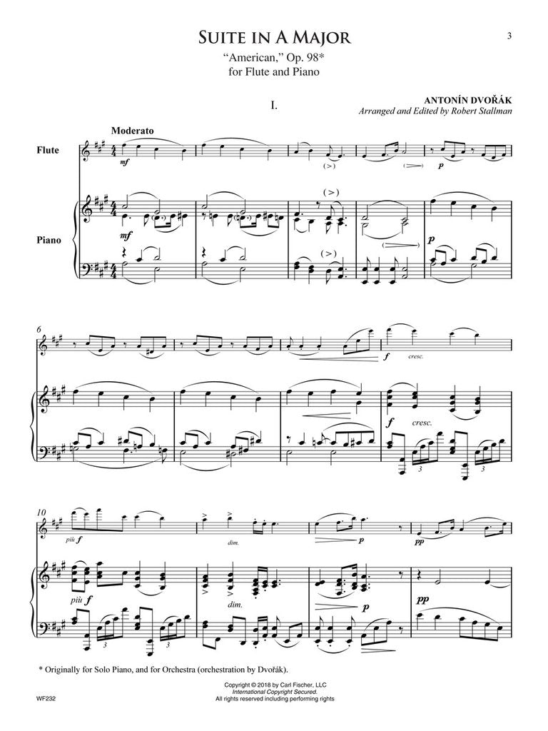 Dvorak, A :: American Suite in A Major, Op. 98