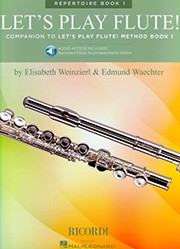 Various :: Let's Play Flute Repertoire Book 1