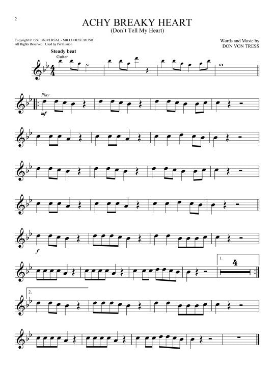 Various :: Easy Instrumental Play-Along - Pop Favorites for Flute: 10 Fun Hits