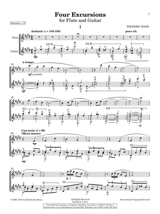 Hand, F :: Four Excursions