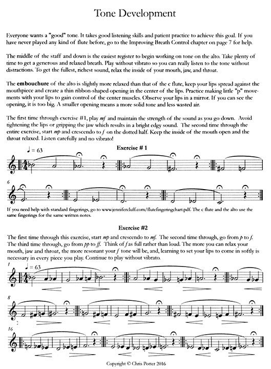 Potter, C :: Alto Flute Method