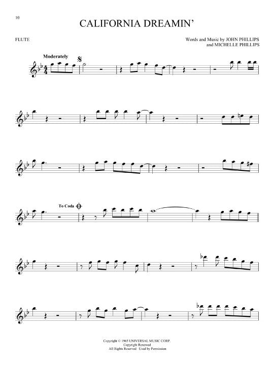 Various :: First 50 Songs You Should Play on the Flute