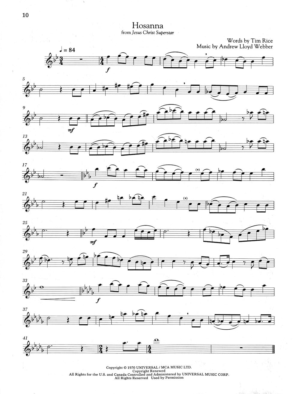 Webber, AL :: Andrew Lloyd Webber for Classical Players