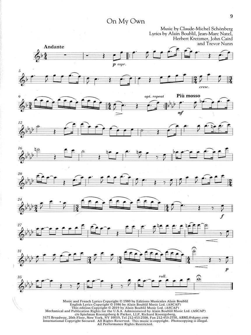Shoenberg, CM :: Les Miserables for Classical Players