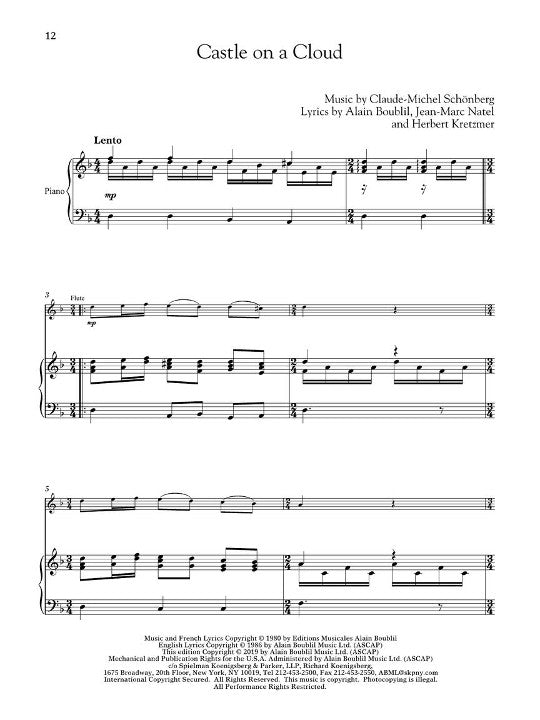 Shoenberg, CM :: Les Miserables for Classical Players