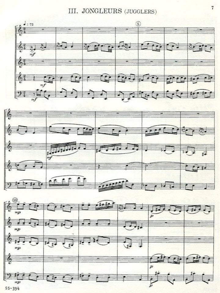 Milhaud, D :: La Cheminee du Roi Rene [The Chimney of King Rene]