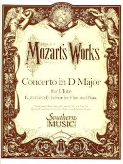 Mozart, WA :: Concerto in D Major K. 314 (285d)