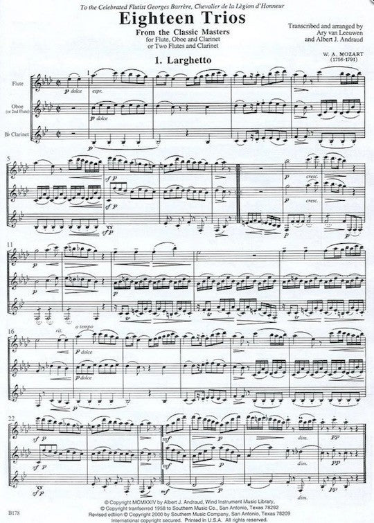 Various :: Eighteen Trios (from the Classic Masters)