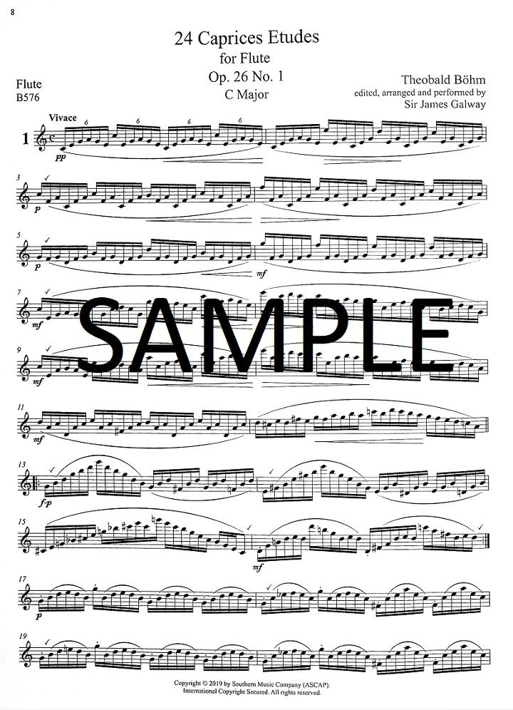 Boehm, T :: 24 Caprice Etudes
