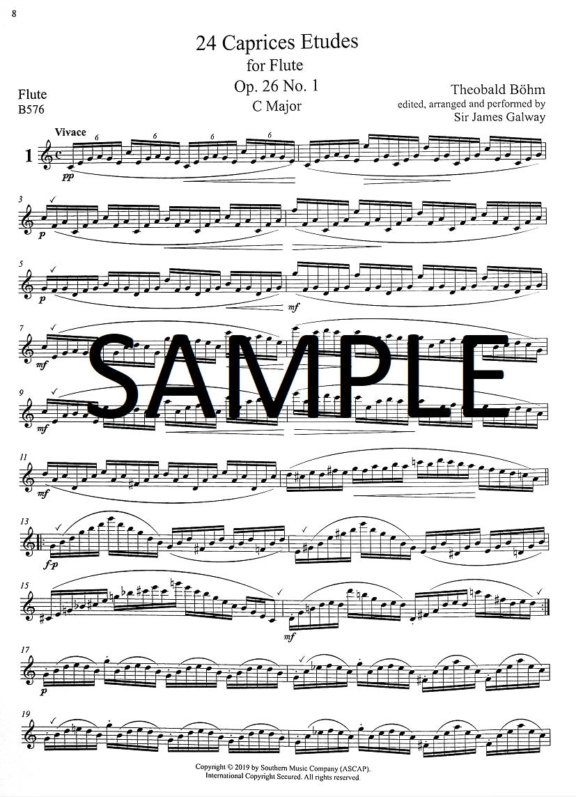 Boehm, T :: 24 Caprice Etudes