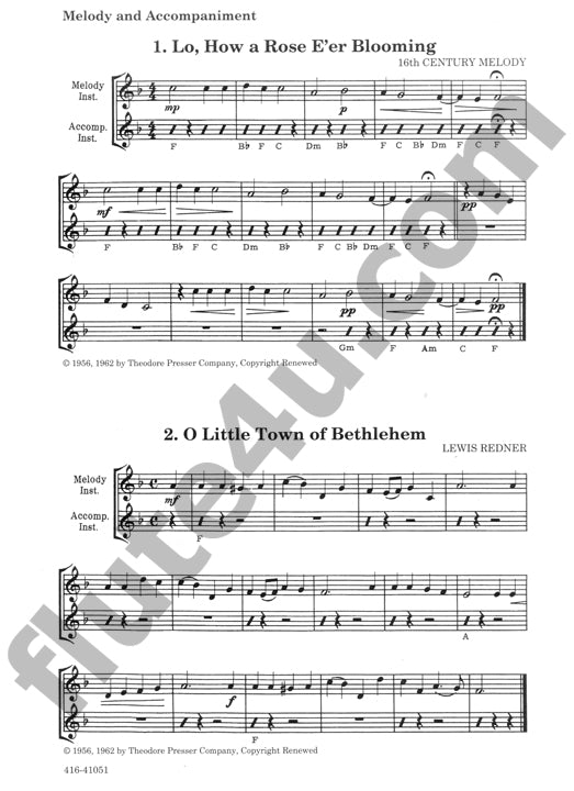 Various :: Play a Song of Christmas - Melody & Accompaniment (chord symbols)
