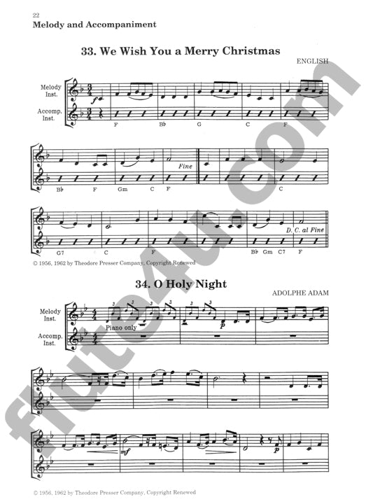 Various :: Play a Song of Christmas - Melody & Accompaniment (chord symbols)