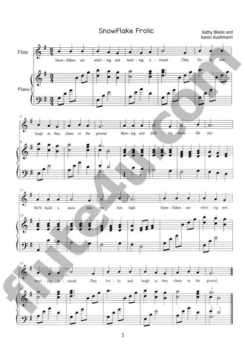Blocki, K :: Flute Zoo Solo Book - Piano Accompaniment