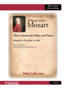 Mozart, WA :: Three Sonatas for Flute and Piano