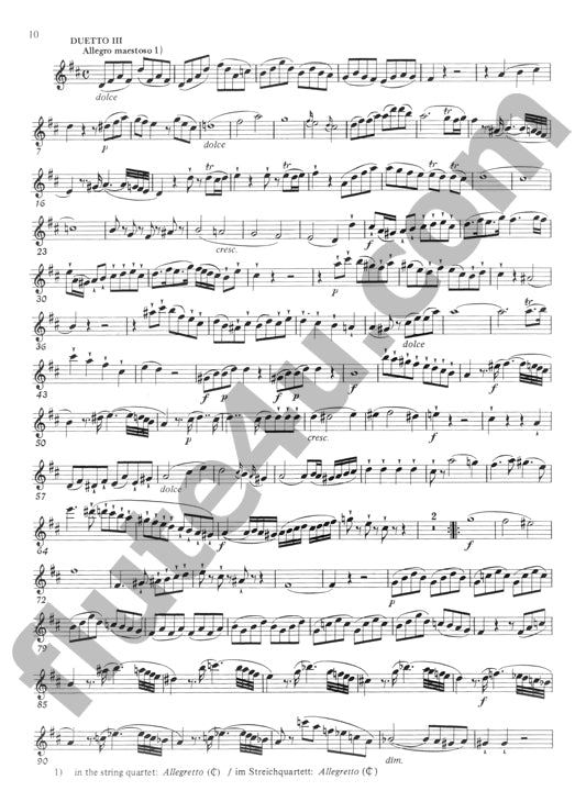 Mozart, WA :: Sechs Duette Band 2 [Six Duets Volume 2]