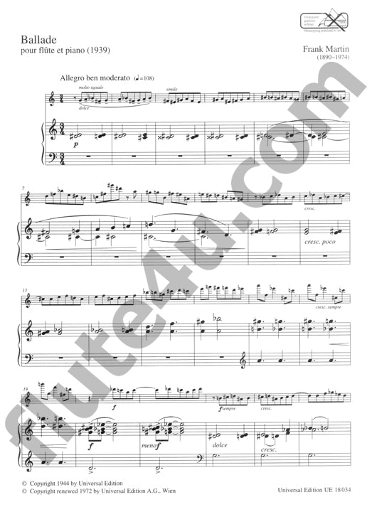 Martin, F :: Ballade