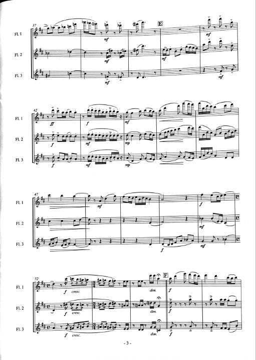 Arakawa, H :: Flute Trio No. 1